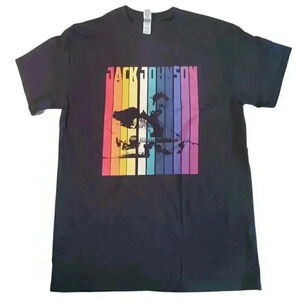 𝗝𝗮𝗰𝗸 𝗝𝗼𝗵𝗻𝘀𝗼𝗻 𝘚𝘩𝘪𝘳𝘵 Men's Med  𝗘𝗨𝗖 𝗡𝗲𝘃𝗲𝗿 𝗪𝗼𝗿𝗻